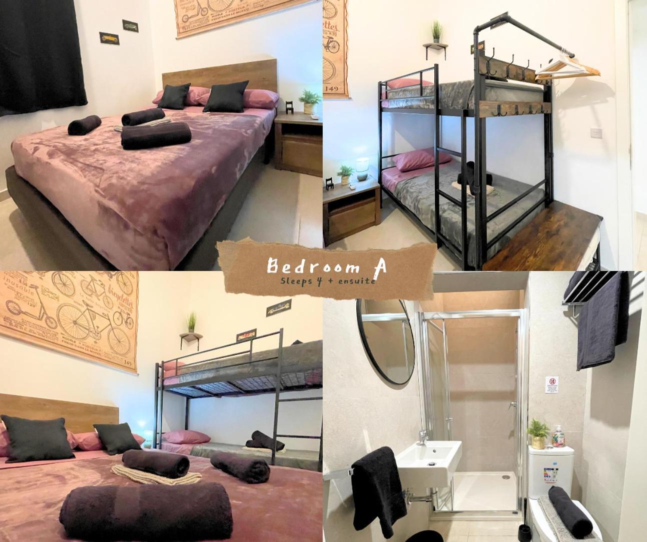 Townhouse, Sleeps 19, Rooftop, Terrace, Prime Spot W Sea & Valletta Views Holiday home *
